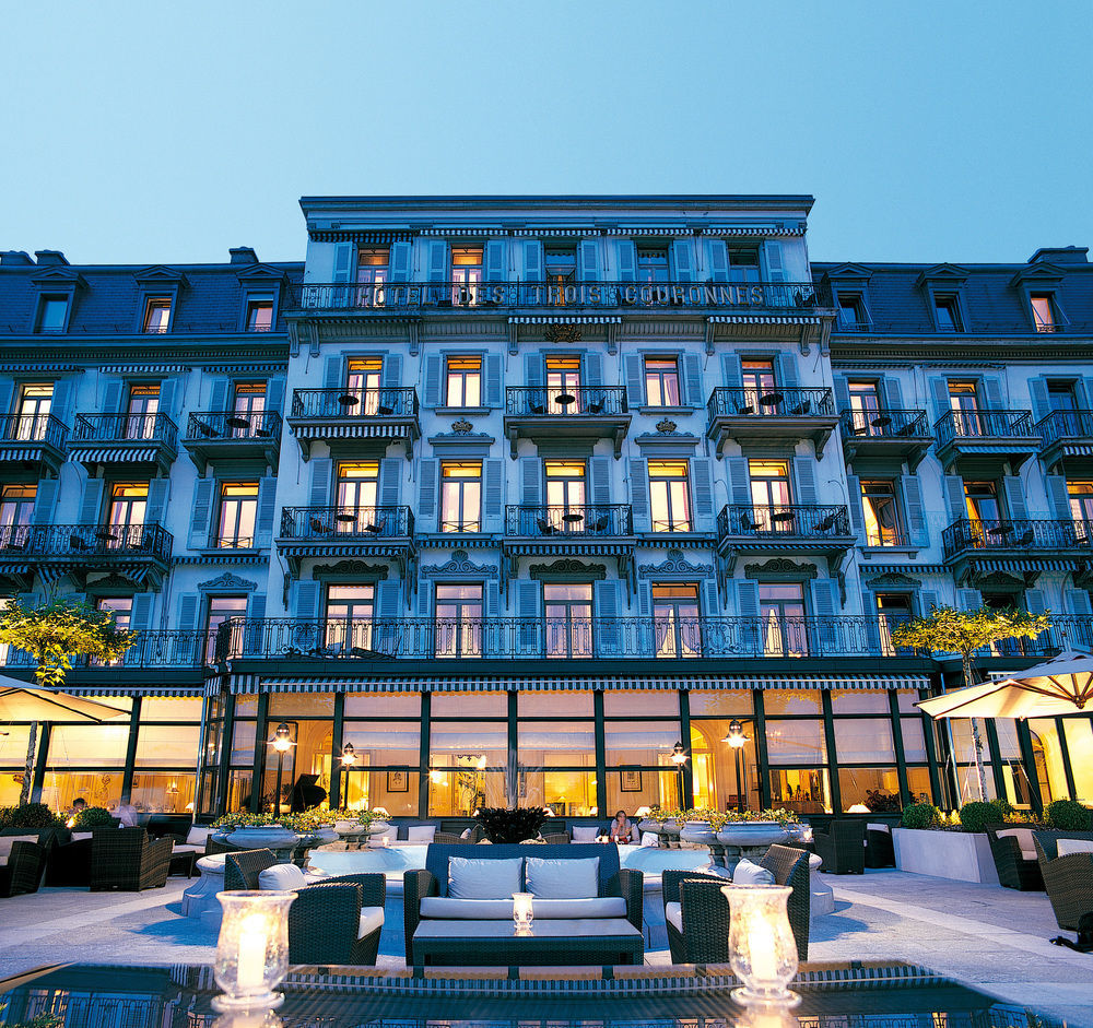 Hotel Des Trois Couronnes & Spa - The Leading Hotels Of The World Веве Экстерьер фото
